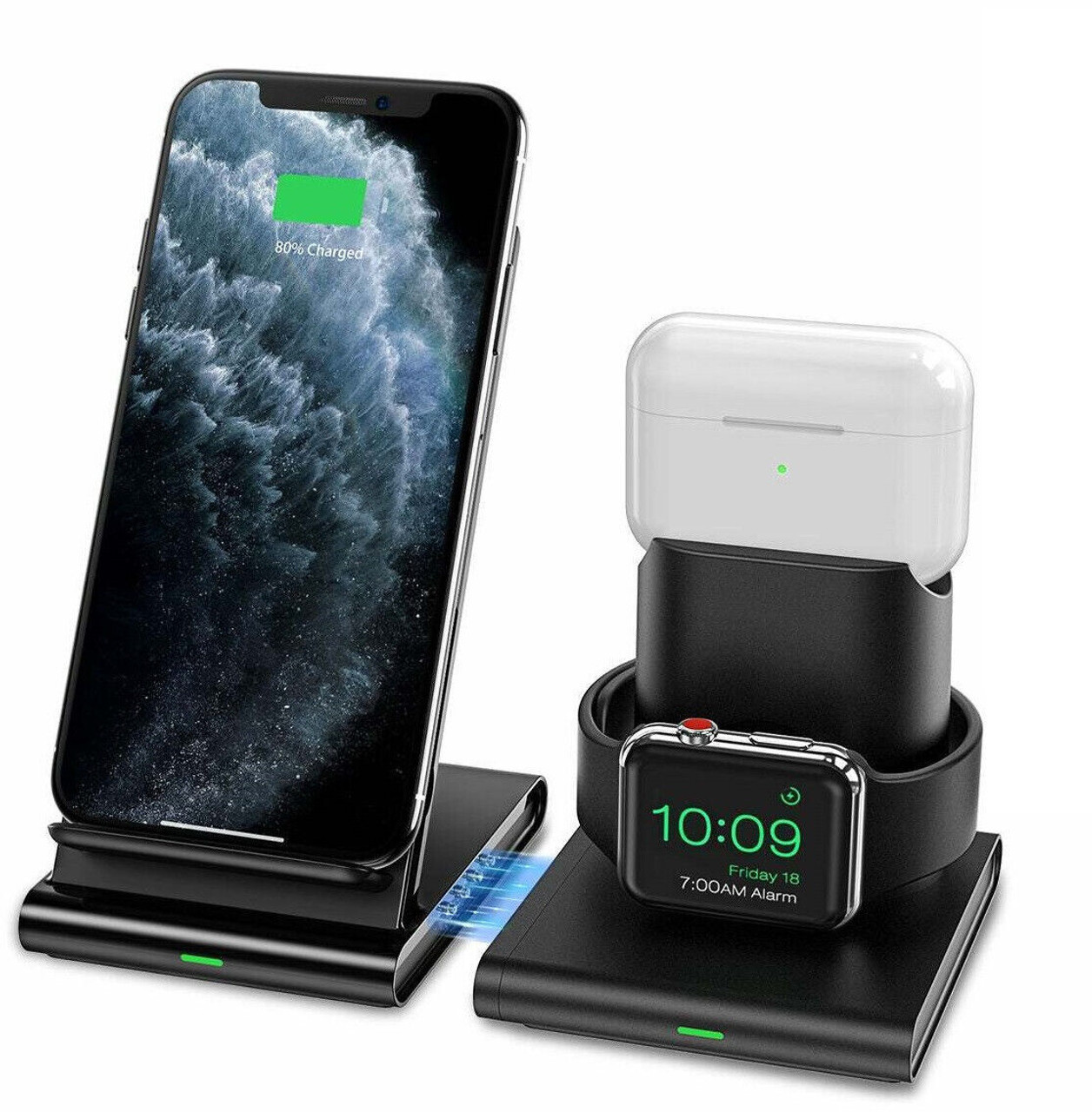 Wireless Charger Station 3 in 1 for Phone Apple Watch and Airpods