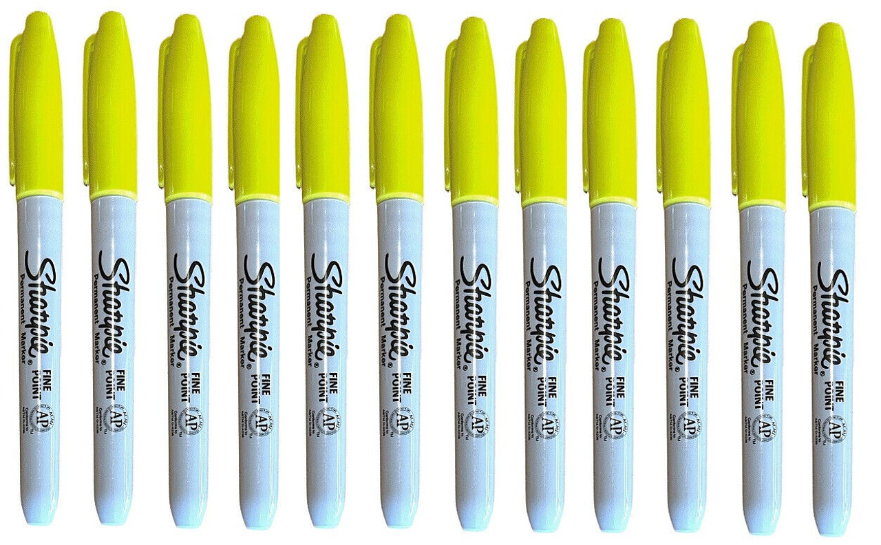 Sharpie Fine Marker 4-pack Neon