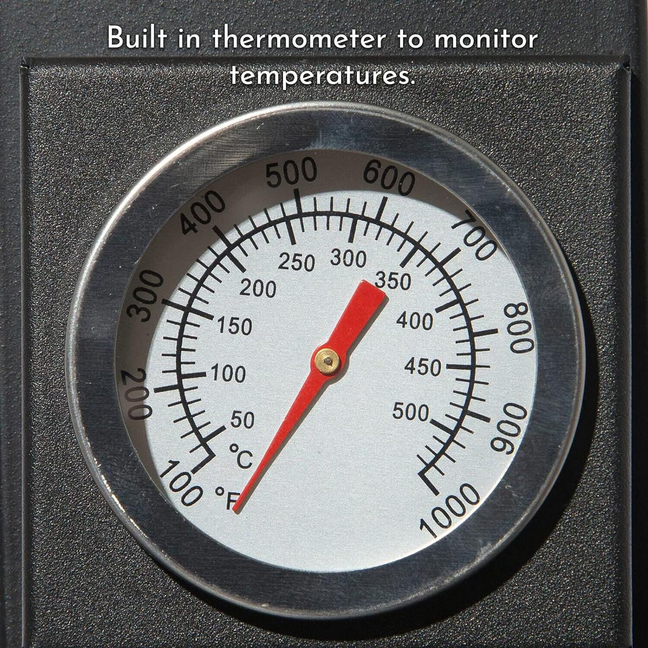 Thermometer Wood Oven / Pizza Oven / Stone Oven / 400 C / 30 Cmanalog,  Bimetallic.