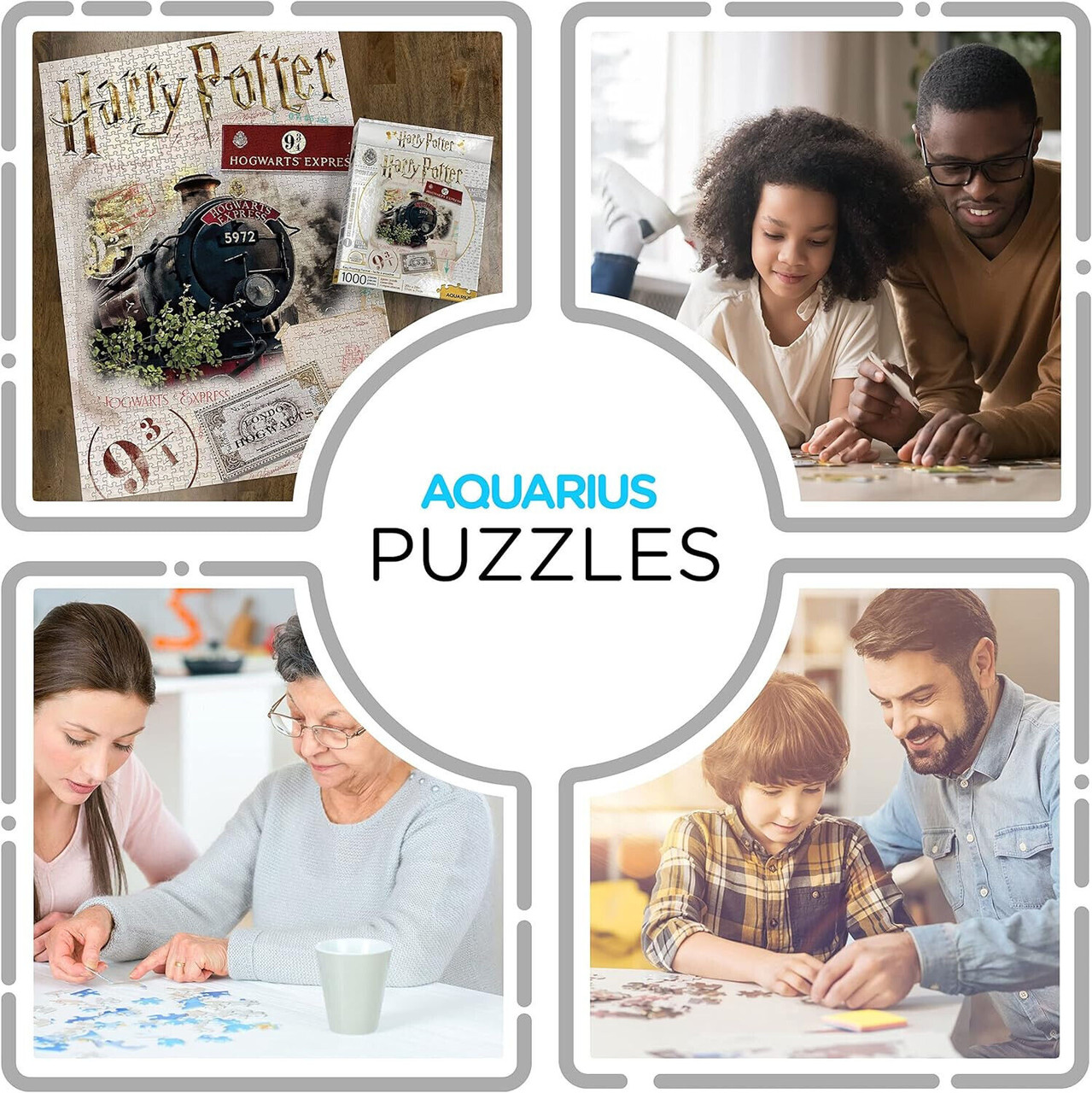 Aquarius Puzzles Harry Potter Hogwarts 1000 Piece Jigsaw Puzzle