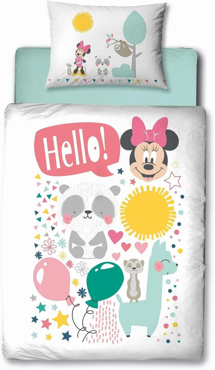 Minnie mouse shop cot bed bedding