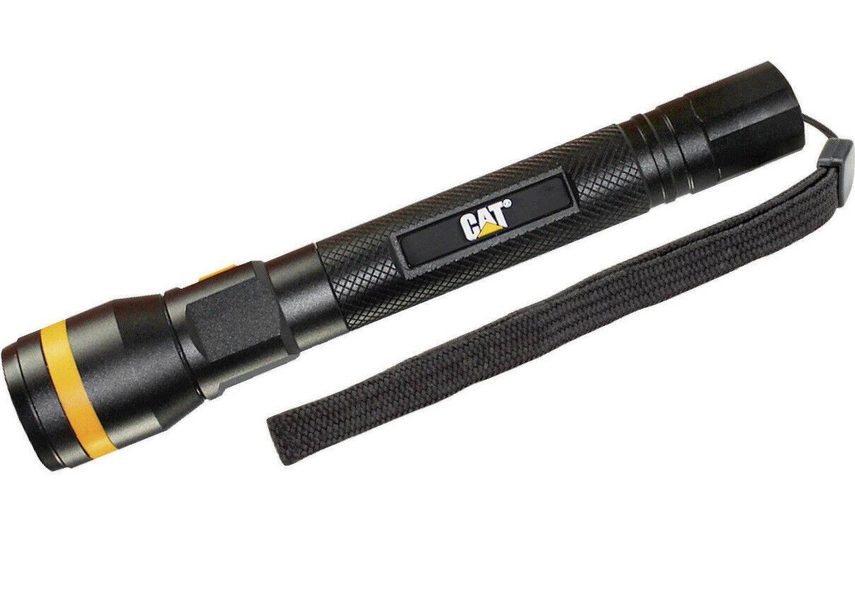 caterpillar flashlight rechargeable CAT Merchandise CT2405 Focusing Tactical Light 420 Lumen Made of aircraft LUMINTOP Black Cat 2.0 Remote