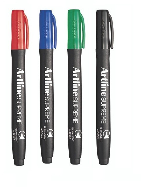 Artline Supreme Permanent Marker Pen Choose from Colours Big