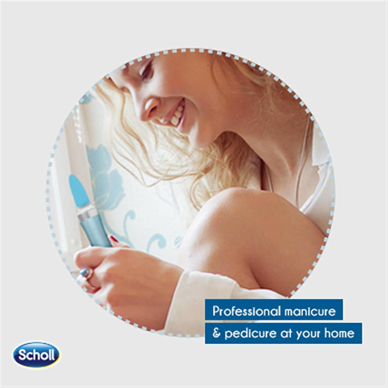 Scholl Velvet Smooth Electronic Nail Care-System : Amazon.co.uk: Beauty