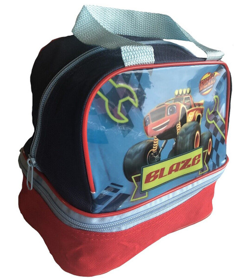 Blaze and the Monster Machines Twin Compartment Lunch Bag with Handles