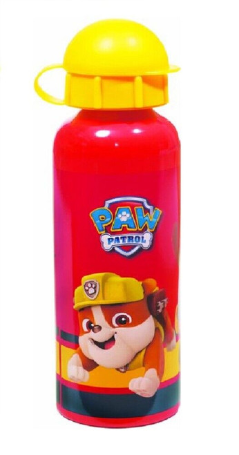 Paw Patrol Aluminium Drinks Bottle Red 500ml
