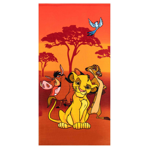 Disney The Lion King 100% Polyester Microfibre Beach Towel 140cm X 170cm