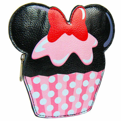 Disney Minnie Mouse Cup Cake Shaped Coin Purse