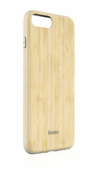 Evutec AER Series Wood iPhone 8+, 7+, 6 PLUS Case Bamboo with AFIX Mount