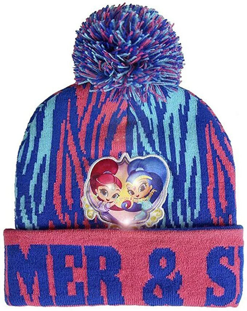 Shimmer & Shine Beany Bobble Hat with LED Lights