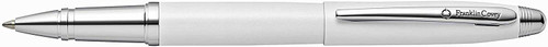 Cross Franklin Covey Lexington Polished White Lacquer Chrome Rollerball Pen
