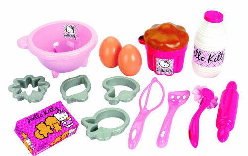 Hello Kitty 17 Piece Baking Accessories Kit Ecoiffier