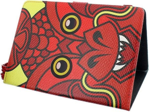 TabZoo Dragon Universal Tablet Case for 7" and 8" Tablets with Moving Eyes