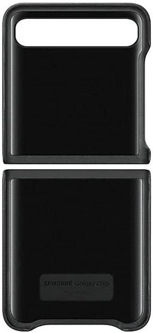 Samsung Original Leather Cover Galaxy Z Flip - Black EF-VF700LBEG