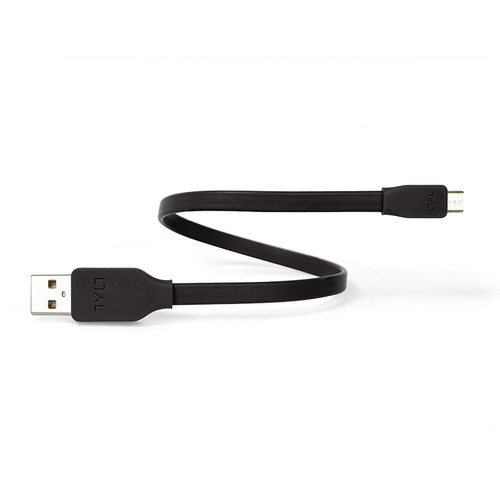 TYLT-050218 Syncable-Generation II Micro USB Data Cable 1ft (30cm) Black