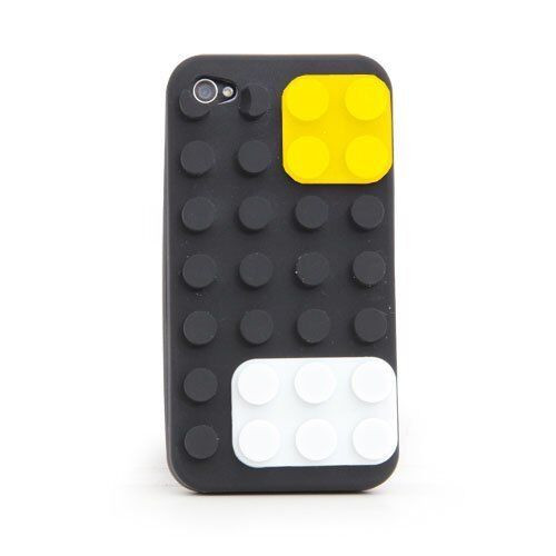 Thumbs Up! Colour Block Case for iPhone 4 and 4S Black