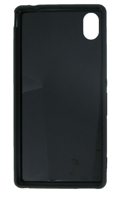 Roxfit Sony Aqua Gel Slim Cover Case Shell for Xperia M4 - Black