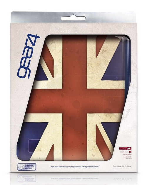 Gear 4 Union Jack iPad Hard Shell Cover for Apple iPad 2nd, 3rd and 4th Gen