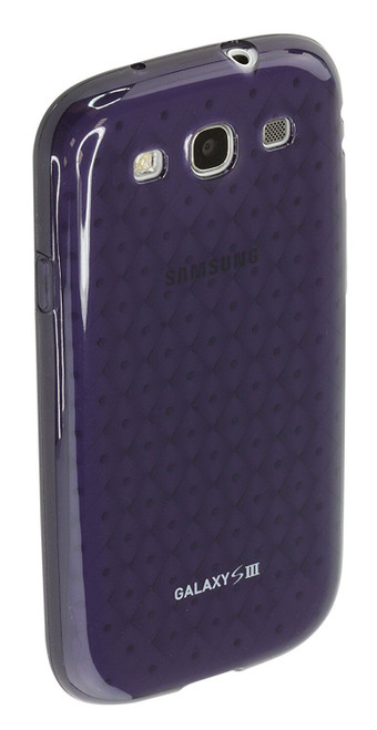 Anymode Made for Samsung Purple TPU Case for Samsung Galaxy S3