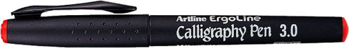 Artline Ergoline 3.0mm Calligraphy Pen Red 12 Pack