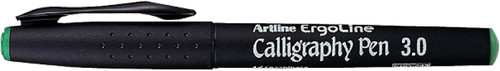 Artline Ergoline 3.0mm Calligraphy Pen Green 12 Pack