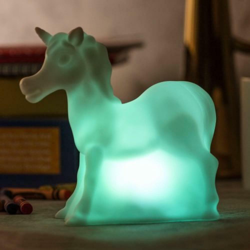 TWIN PACK Unicorn LED Colour Changing Battery Operated Night Lights