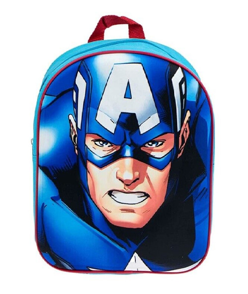 Avengers Small 3D Backpack Blue