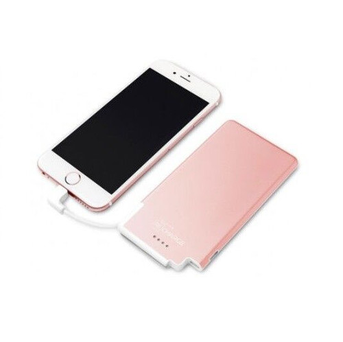 Techlink Recharge 3000mAh Ultrathin Power Charger for iPhone Rose Gold