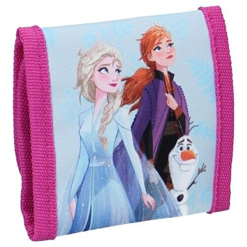 Disney Frozen II Tri-Fold Wallet featuring Anna, Elsa and Olaf