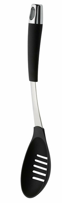 Circulon Elite Nylon Slotted Spoon with Coated Handle - Black
