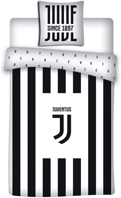 Juventus Licensed Microfibre Duvet Set Single Size (U.S Twin) 140cm X 200cm