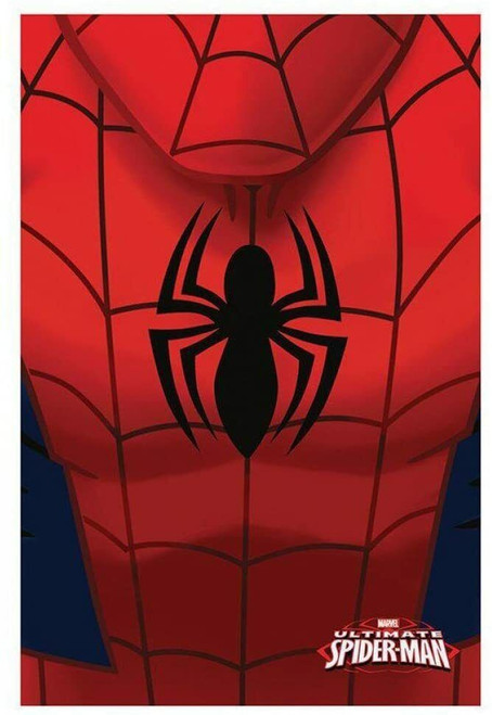 Spiderman Fleece Blanket Red 100cm (39") X 150cm (59")