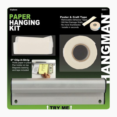 Hangman Products B2SK1 Paper Hanging Kit for Notes and Flyers