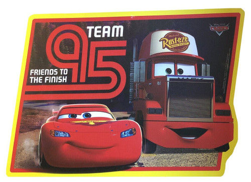 Disney Cars Place Mat 40cm (16") X 30cm (12")