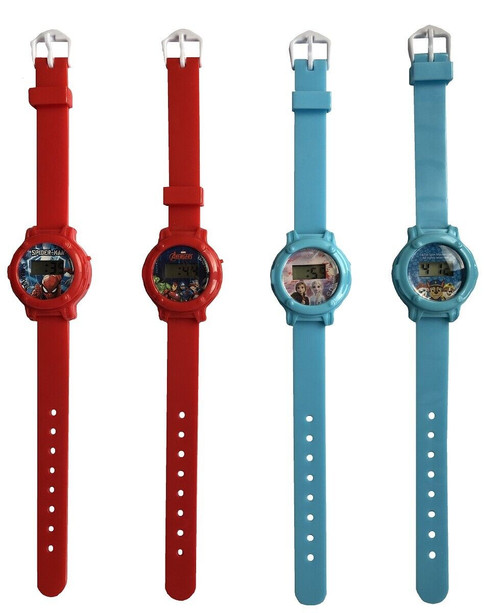 Kids Watch and Wallet Set Paw Patrol, Avengers, Spiderman and Disney Frozen II