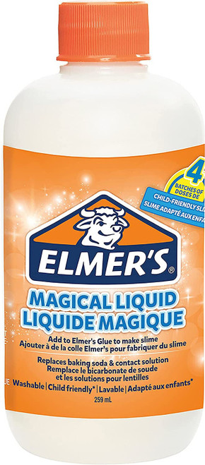 Elmer’s Glue Slime Magical Liquid Solution | 259 mL Bottle (Up to 4 Batches)