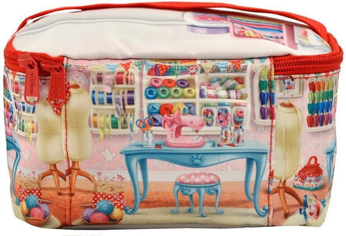 Disney Minnie Mouse Square Makeup and Accessory Bag