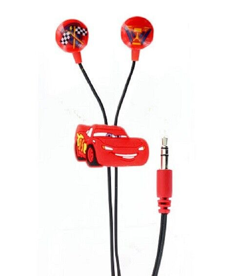 Disney Cars 3 In Ear Headphones with Sound Limiting Technology