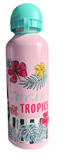 Minnie Mouse Aluminium Drinks Bottle Tropics Pink 500ml