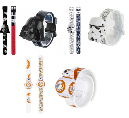 Star Wars Digital Flip Top Watch with 2 Silicon Straps