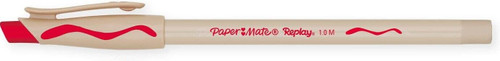 12 Pack of Paper Mate Replay 1.0mm Tip Erasable Ballpoint Pens