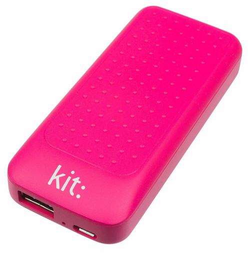 Kit Essentials Range 4000 mAh Power Bank Pink
