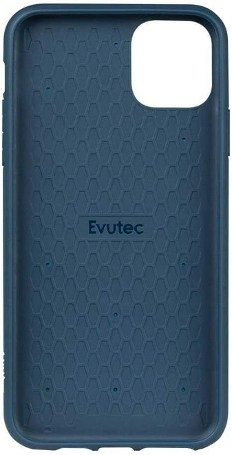 Evutec iPhone 11, 6.1" Ballistic Nylon Blue Heavy Duty Case with AFIX Mount