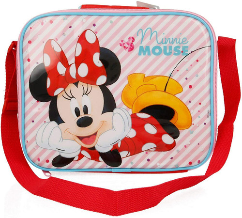 Disney Minnie Mouse Pink Insulated Lunch Bag with Handle (Bag Only)
