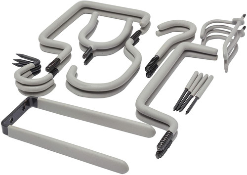 B! Organised 20 Piece Hook Set Grey