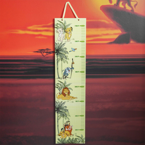 Disney Lion King Wooden Hanging Height Chart 70cm to 150cm