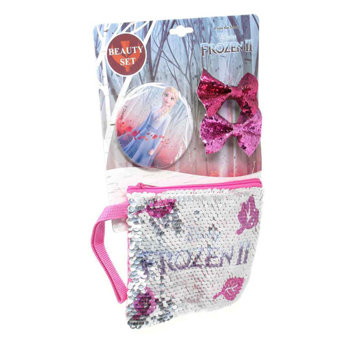 Disney Frozen II Sequin Purse and Hair Accessories