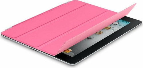 Original Apple iPad 2,3,4 Leather Smart Cover Pink MD308ZM/A New