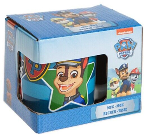 Paw Patrol Small Ceramic Mug with Chase and Marshall in Gift Box