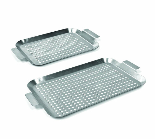 Charcoal Companion Small and Medium Stainless Grid Set (Set of 2)